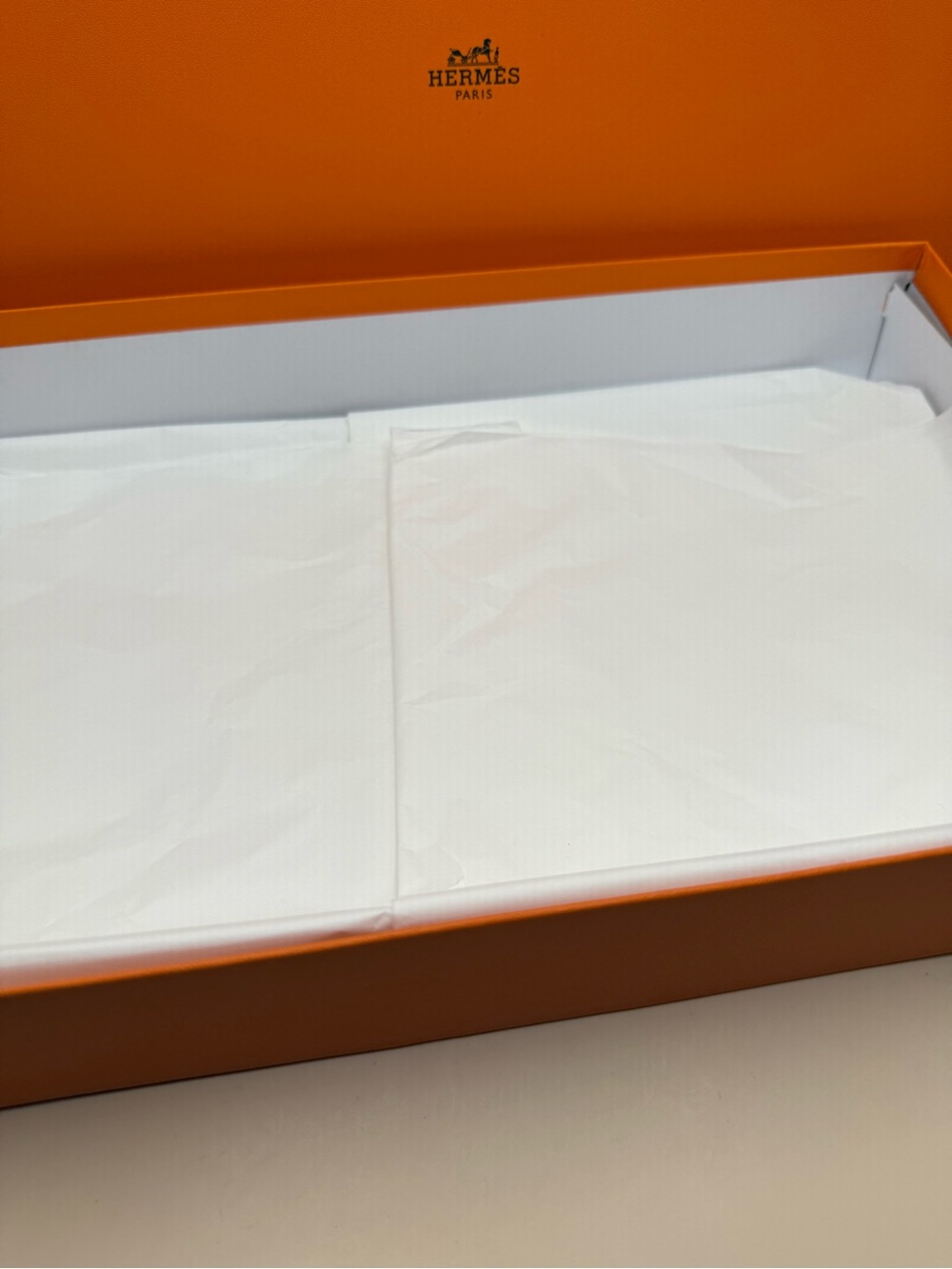 Original Hermes Orange Gift Box - Luxury Women Accessories Packaging - Picture 3 of 5